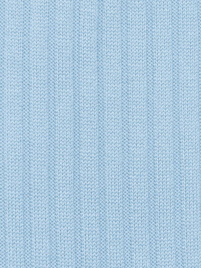 PANTHERELLA Danvers Fil d'Ecosse, Cotton Lisle Socks in Sky Blue