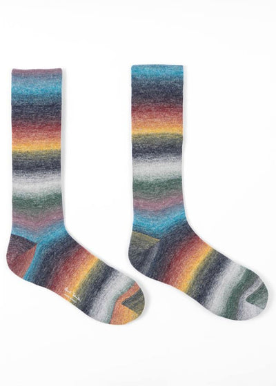 PAUL SMITH Ombre Stripe Socks NEW