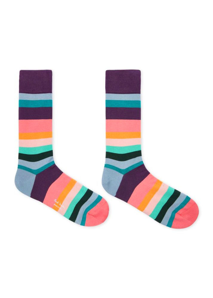 PAUL SMITH NEW 'Artist Stripe' Socks 2025