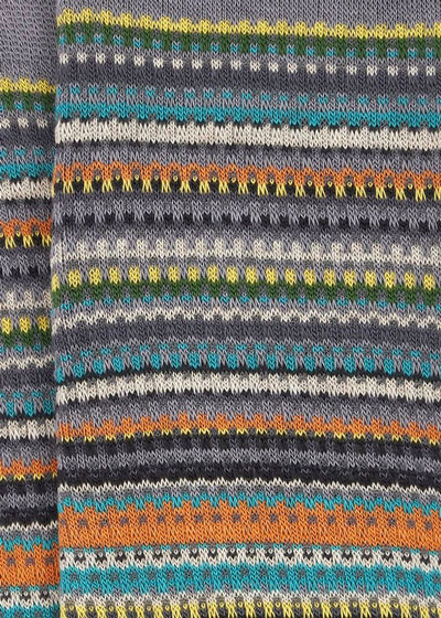 PAUL SMITH Men's Pique Signature Stripe in Grey