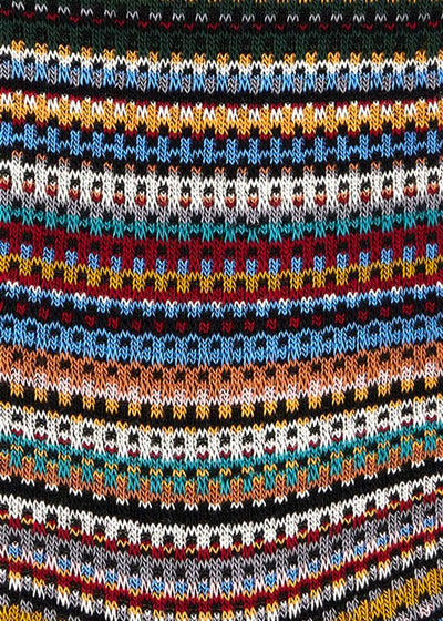 PAUL SMITH Men's Pique Signature Stripe in Black