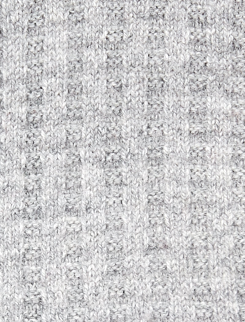 PANTHERELLA TEXTURED RIB RECYCLED CASHMERE AND MERINO WOOL WOMEN'S SOCKS