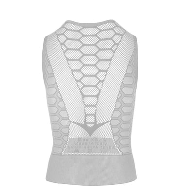 Q36.5 Base Layer 1 Sleeveless in Ice Grey