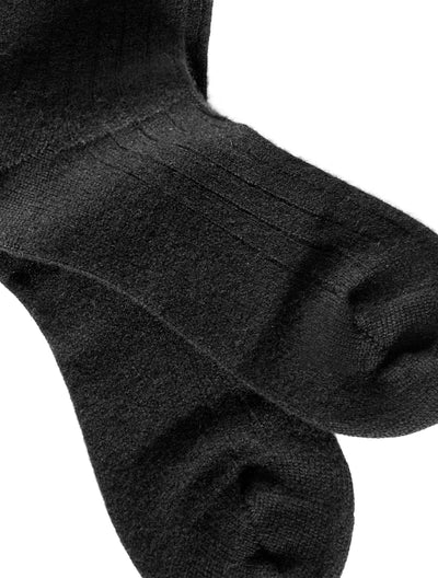 Pantherella, Tabitha Knee-High  Cashmere Women's Socks in Black