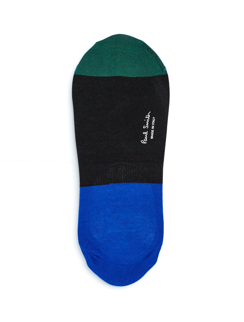 PAUL SMITH Men's Loafer Navy and Midnight Blue Socks
