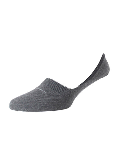 PANTHERELLA Womans No-Show Cotton-Blend Socks in Grey