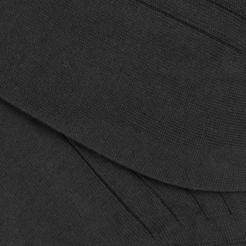 Solespun Sea Island Cotton Socks in Charcoal