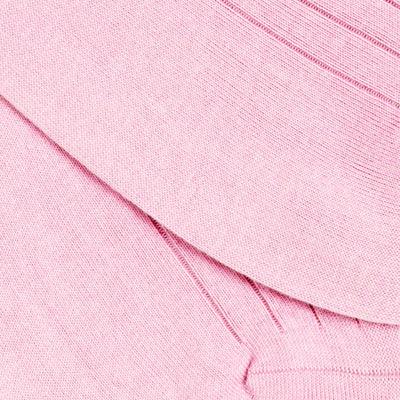 Solespun Sea Island Cotton Socks in Pink