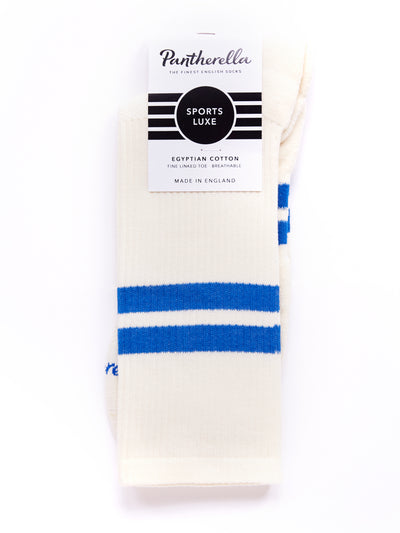 PANTHERELLA Sports Luxe Cotton Socks in White
