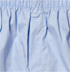 SUNSPEL Fine Cotton Blend Boxer Shorts in Plain Blue.