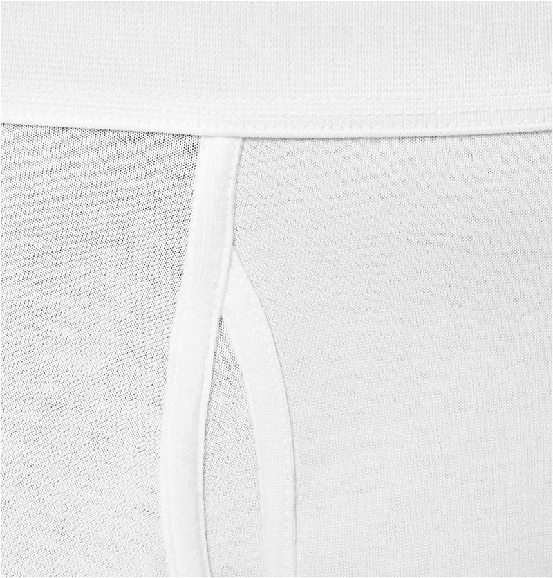 SUNSPEL Superfine Cotton Boxer Briefs in White