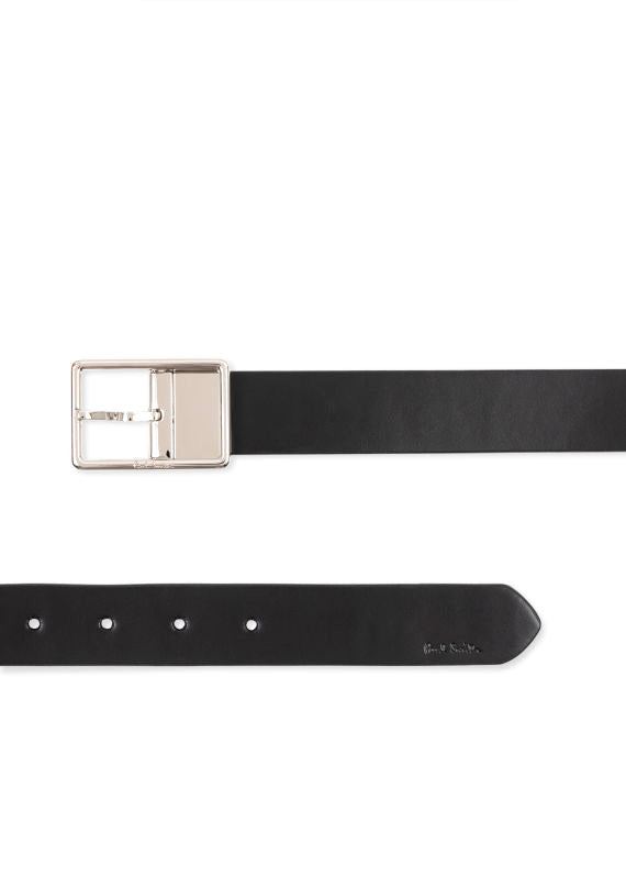 Paul Smith Mens Signature Stripe and Black cut to Fit Reversible Belt