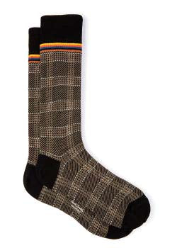 PAUL SMITH  Men Sock Barnaby Check Black
