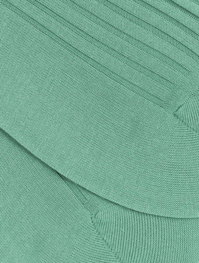 PANTHERELLA Danvers Fil d'Ecosse, Cotton Lisle Socks in Mint