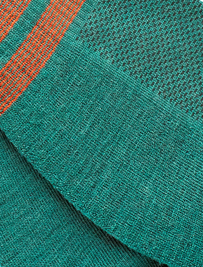 PANTHERELLA Sports Luxe HIKE Merino Wool Socks in GREEN