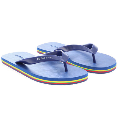 Paul Smith Mens Dale Flip Flop Shoe in Blue