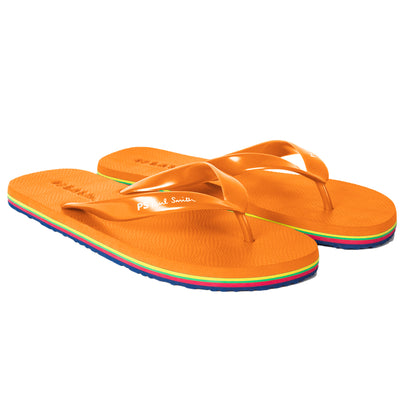 Paul Smith Men's Dale Flip Flop Shoe in Orange
