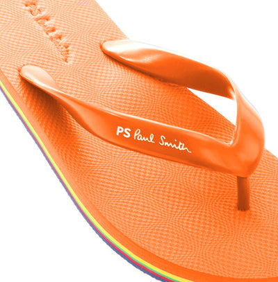 Paul Smith Men's Dale Flip Flop Shoe in Orange