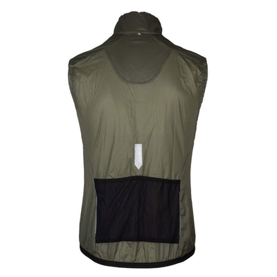 Q36.5 Men's Adventure Insulation Vest in Olive Green