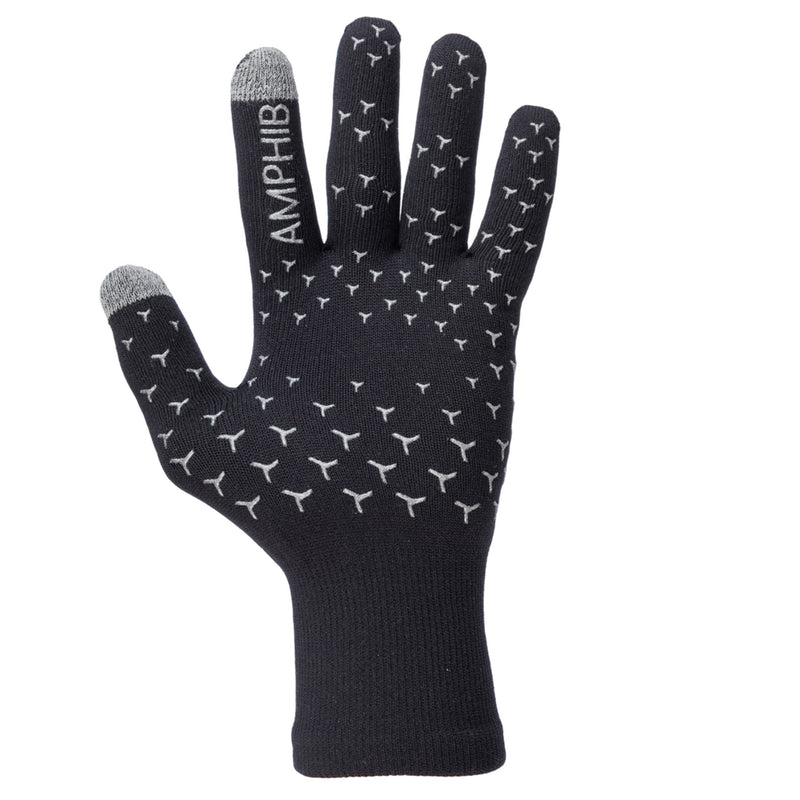 Q36.5 AMPHIB Winter Rain Gloves in Black