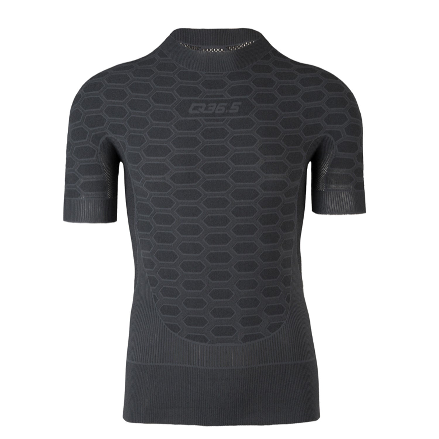 Q36.5  Base Layer 2 Short Sleeve in Anthracite