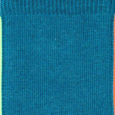 PAUL SMITH Light Blue And Petrol Vertical Stripe Socks