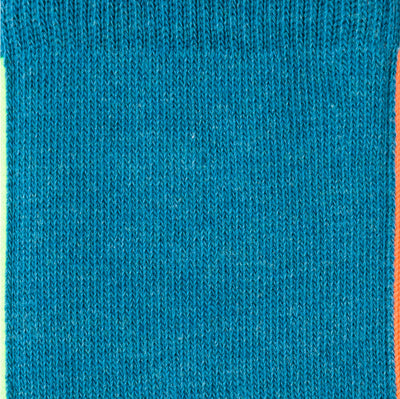 PAUL SMITH Light Blue And Petrol Vertical Stripe Socks