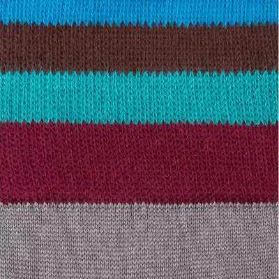 PAUL SMITH Grey 'Artist Stripe' Cuff Odd Socks