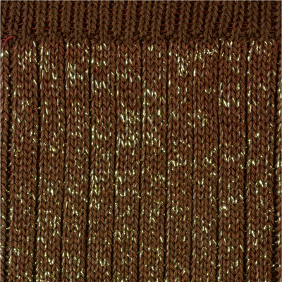 PAUL SMITH Chocolate Glittered Socks