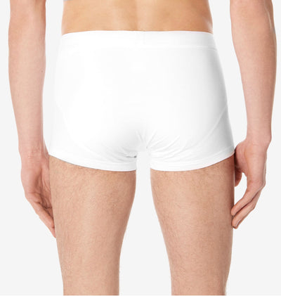 SUNSPEL Stretch Cotton Trunks in White