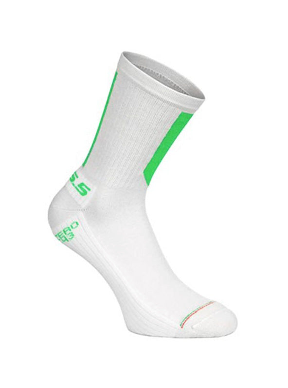 Q36.5 Be Love Zero Merino Wool and Silk Cycling Socks in White