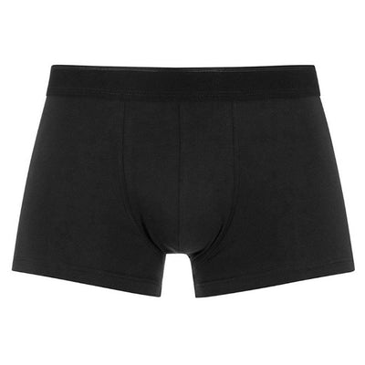 SUNSPEL Stretch Cotton Trunks in Black