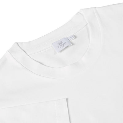 Sunspel Men's Cotton Riviera T-Shirt in White