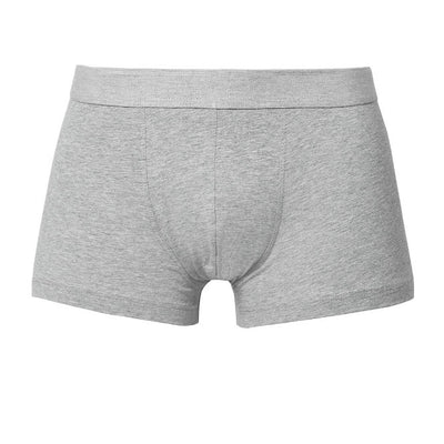 SUNSPEL Stretch Cotton Trunks in Grey Melange