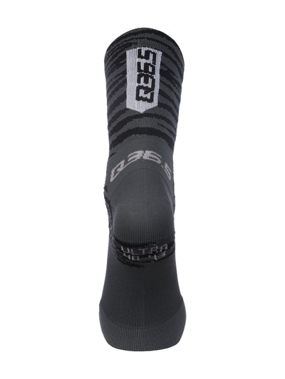 Q36.5 Ultra Tiger Cycling Socks in Black  (New)