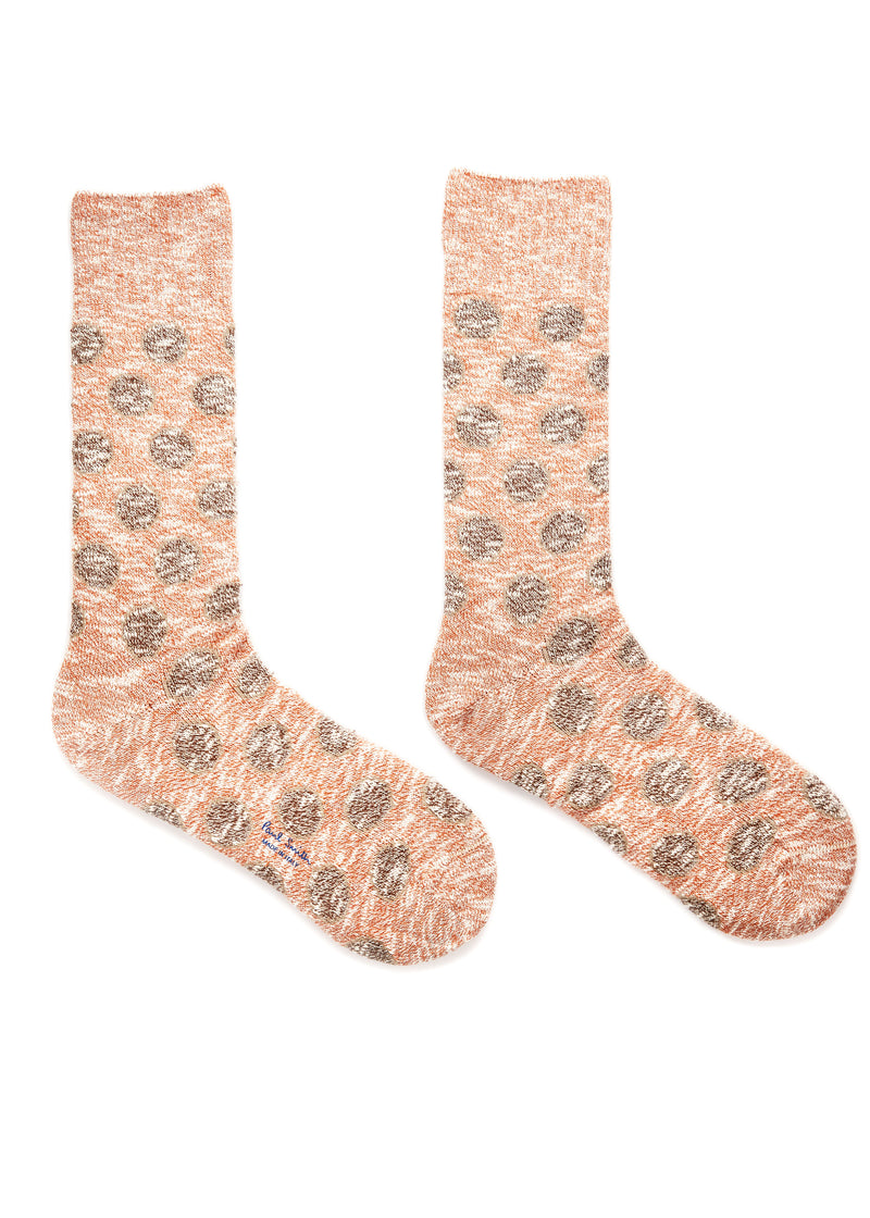 PAUL SMITH Men Sock Benny Dot Socks in Red