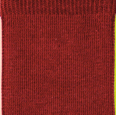 PAUL SMITH Maroon and Red Vertical Stripe Socks