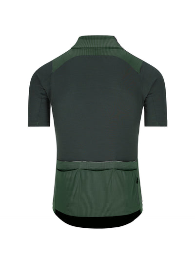 Q36.5  Men's Adventure Jersey Short Sleeve Forest Green (Latest Version)