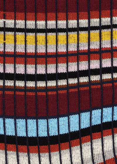 PAUL SMITH Men's Rib Signature in Navy