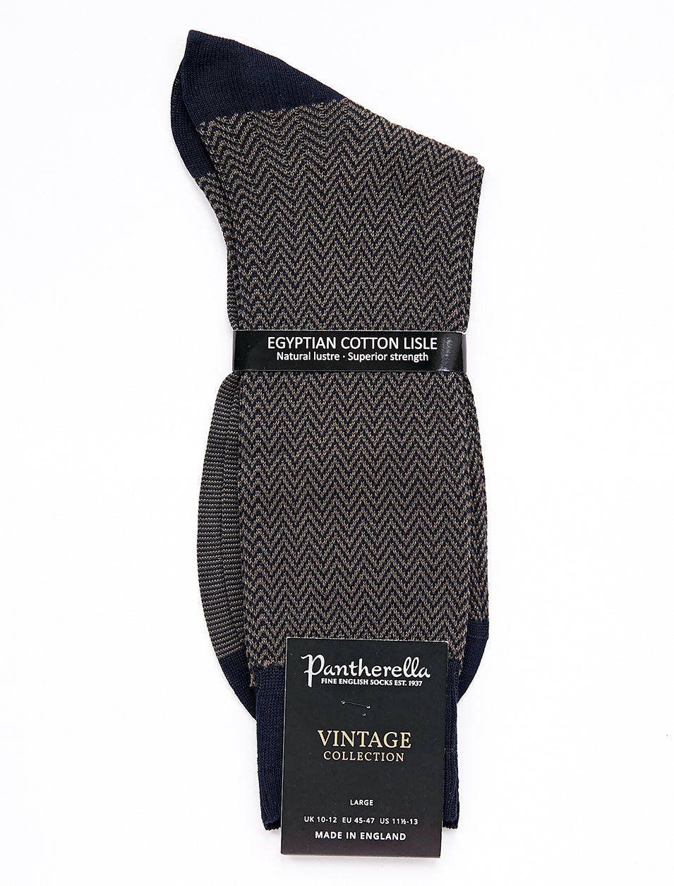 PANTHERELLA Fabian Herringbone in Navy