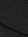 PANTHERELLA Rutherford 5X3 Rib Merino Royale Wool Men's Socks In Black