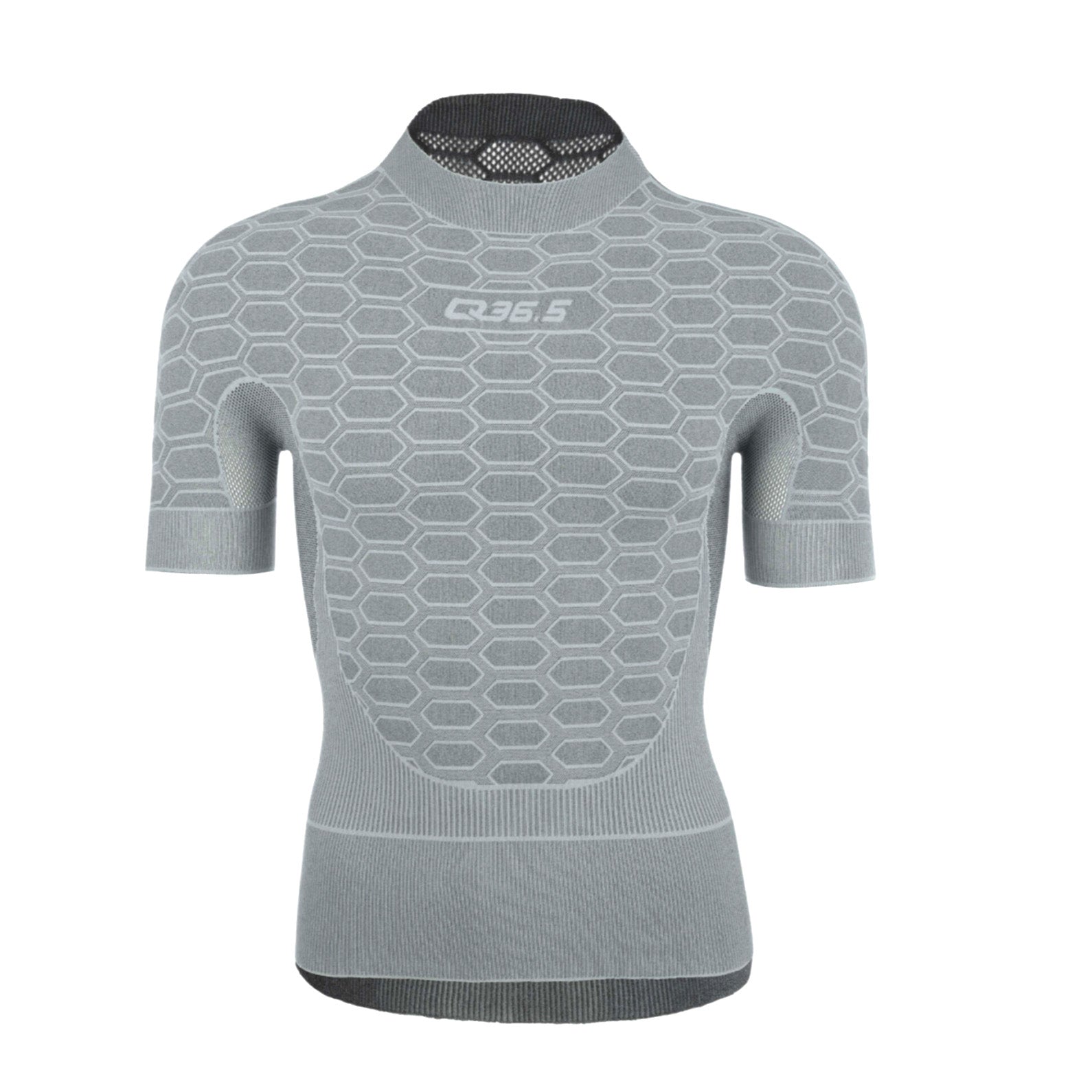 Q36.5  Base Layer 2 Short Sleeve in Ice Grey