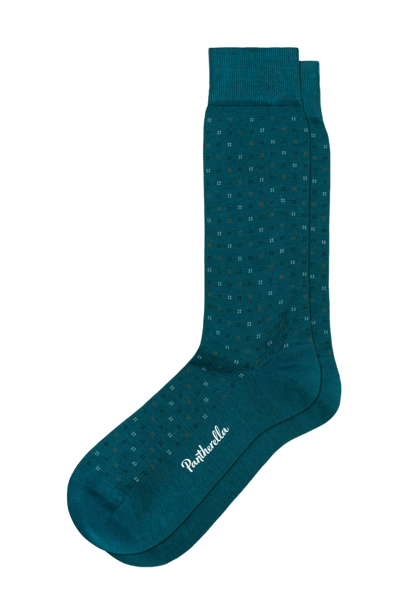 PANTHERELLA  Bennet Sock in peacock blue