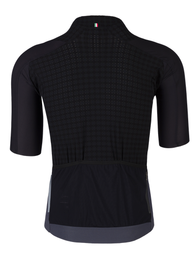 Q36.5  Men's Dottore Grid Skin Jersey Black