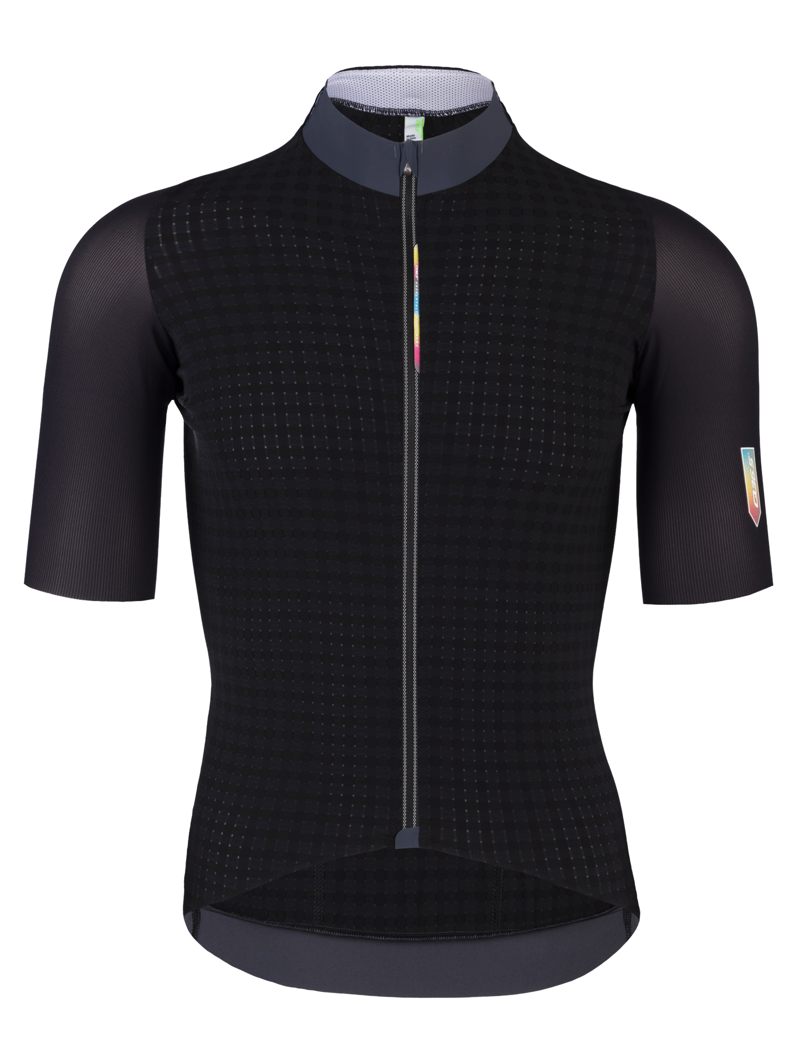 Q36.5  Men's Dottore Grid Skin Jersey Black