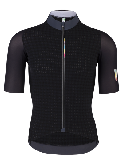 Q36.5  Men's Dottore Grid Skin Jersey Black