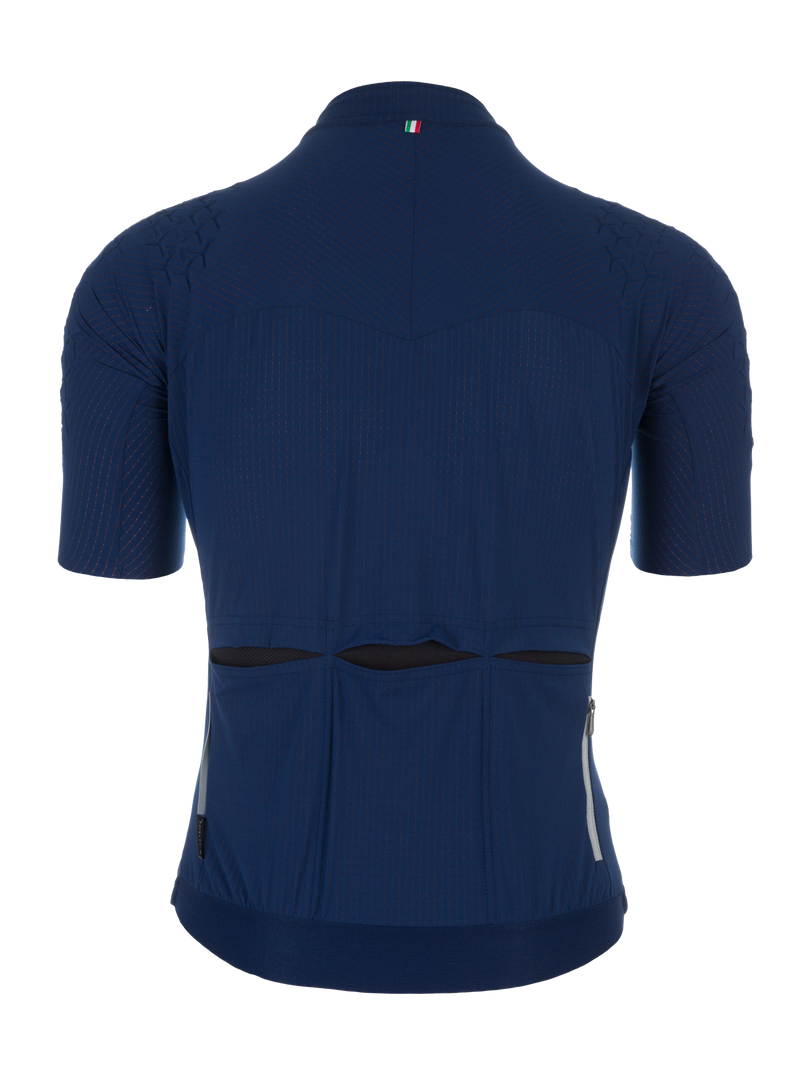 Q36.5  Men's Dottore Grid Skin Jersey Navy