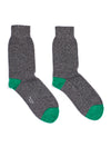 PAUL SMITH Woolen Slouch  Socks in Charcoal