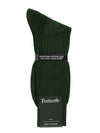 PANTHERELLA Danvers Fil d'Ecosse, Cotton Lisle Socks in Dark Green