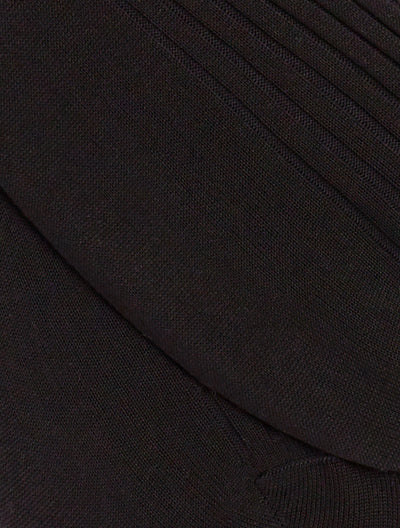 PANTHERELLA Danvers Fil d'Ecosse, Cotton Lisle Socks in Black